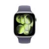 Smartwatch Apple Watch Series 11 GPS 46mm Silber Aluminiumgehäuse Purple Fog Sportband S/M