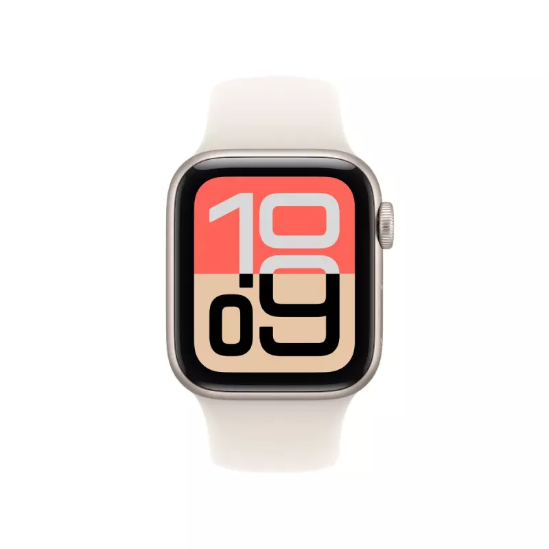 Apple Watch SE 3 GPS 40mm Starlight Aluminiumgehäuse Starlight Sportarmband M/L