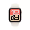 Apple Watch SE 3 GPS 44mm Starlight-Aluminiumgehäuse mit Starlight Sportband M/L