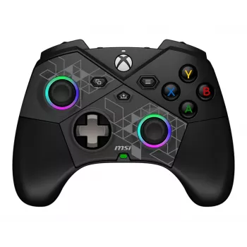 Gamepad MSI FORCE PRO W CONTROLLER Schwarz USB 2.0 Kabelgebunden Kabellos
