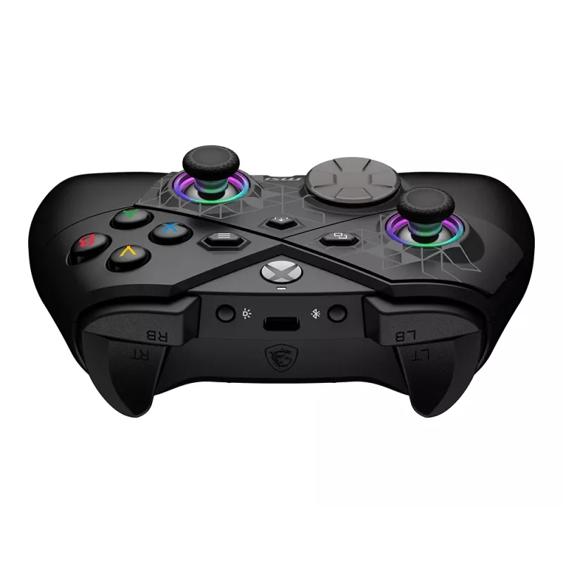Gamepad MSI FORCE PRO W CONTROLLER Schwarz USB 2.0 Kabelgebunden Kabellos
