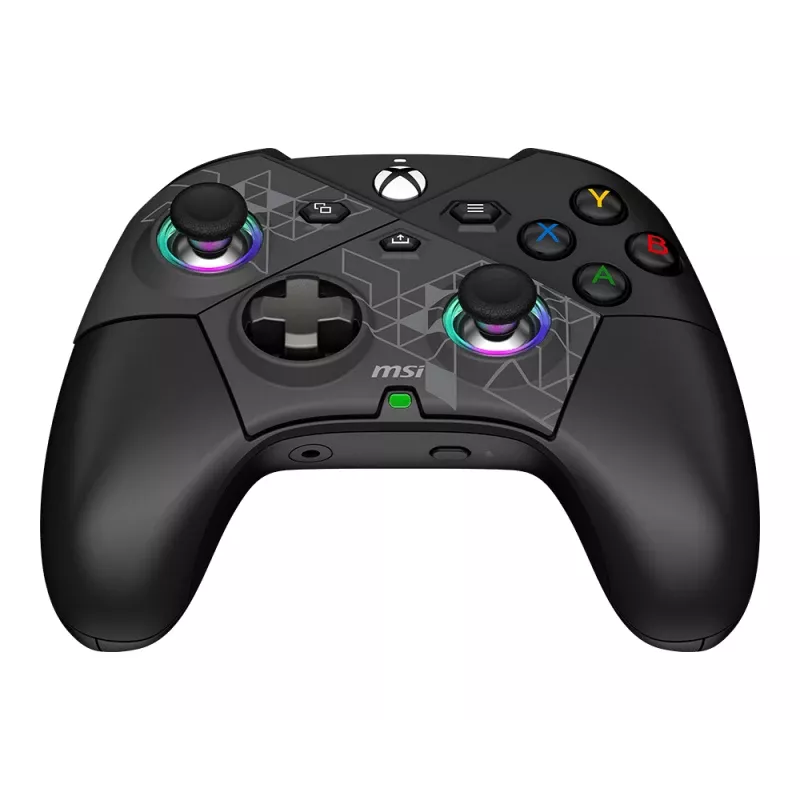 Gamepad MSI FORCE PRO W CONTROLLER Schwarz USB 2.0 Kabelgebunden Kabellos