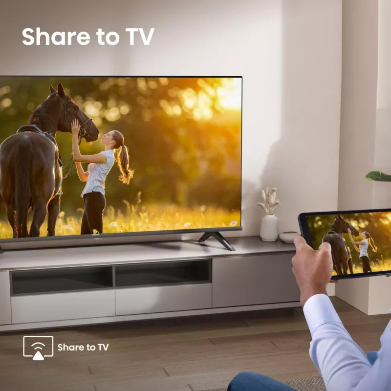 Hisense 32A4Q 81,3 cm (32 Zoll) HD Smart-TV WLAN Schwarz