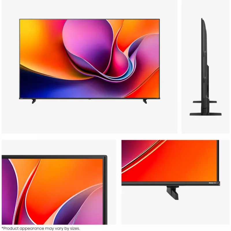 Hisense 50A6Q TV 127 cm (50 Zoll) 4K Ultra HD Smart TV Wi-Fi Schwarz 200 cd/m²