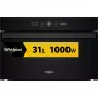 Whirlpool WMD44MB Schwarz Grill-Mikrowelle Einbau 31 l 1000 W