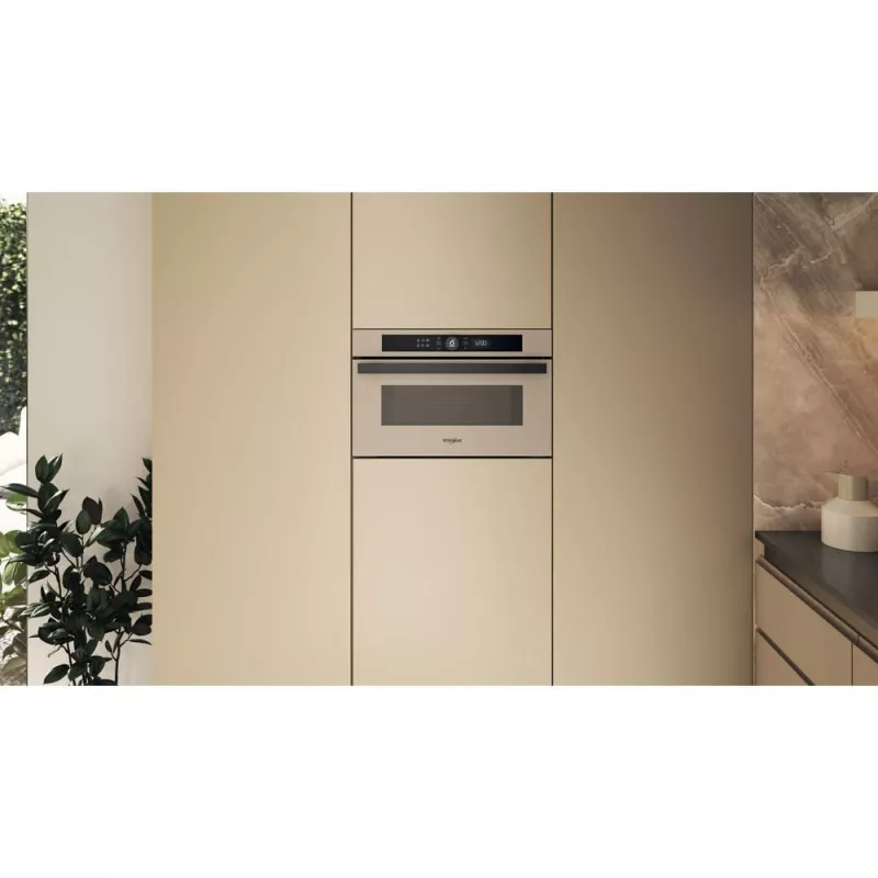 Whirlpool WMD44ME Beige Grillmikrowelle Einbau 31 L 1000 W