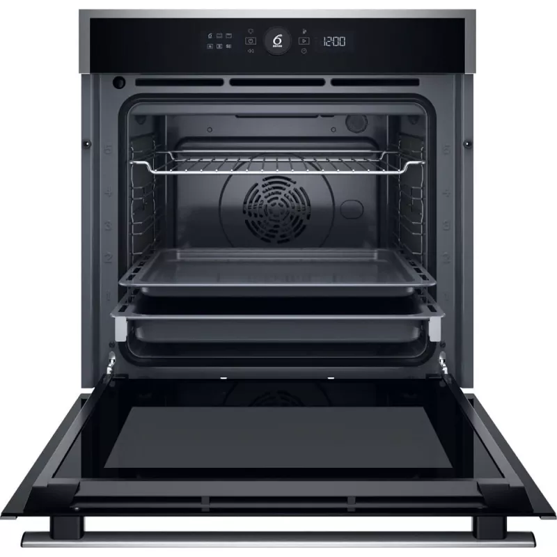 Whirlpool WOI4S8CM1SXA 73 L Schwarz, Edelstahl