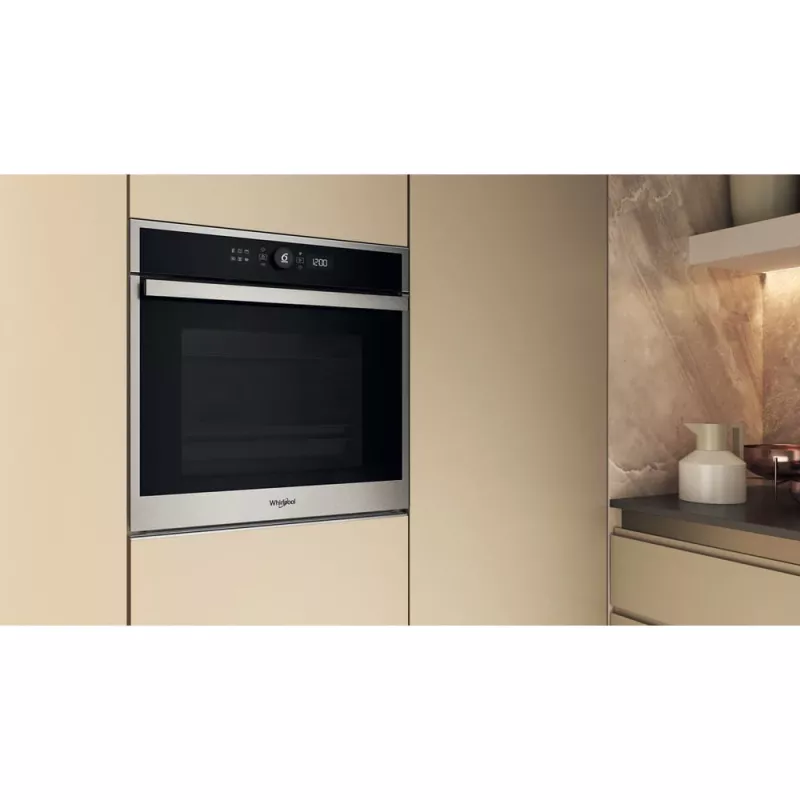 Whirlpool WOI4S8CM1SXA 73 L Schwarz, Edelstahl