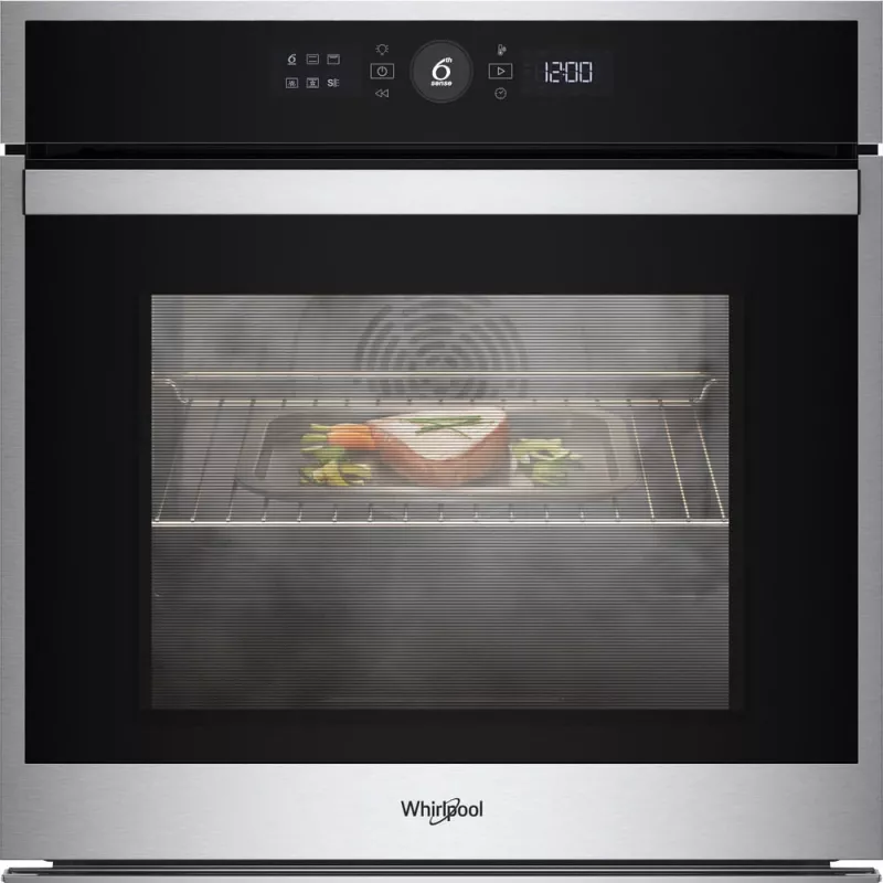 Whirlpool WOI4S8CM1SXA 73 L Schwarz, Edelstahl