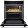 Whirlpool WOI4S8CM1SXA 73 L Schwarz, Edelstahl