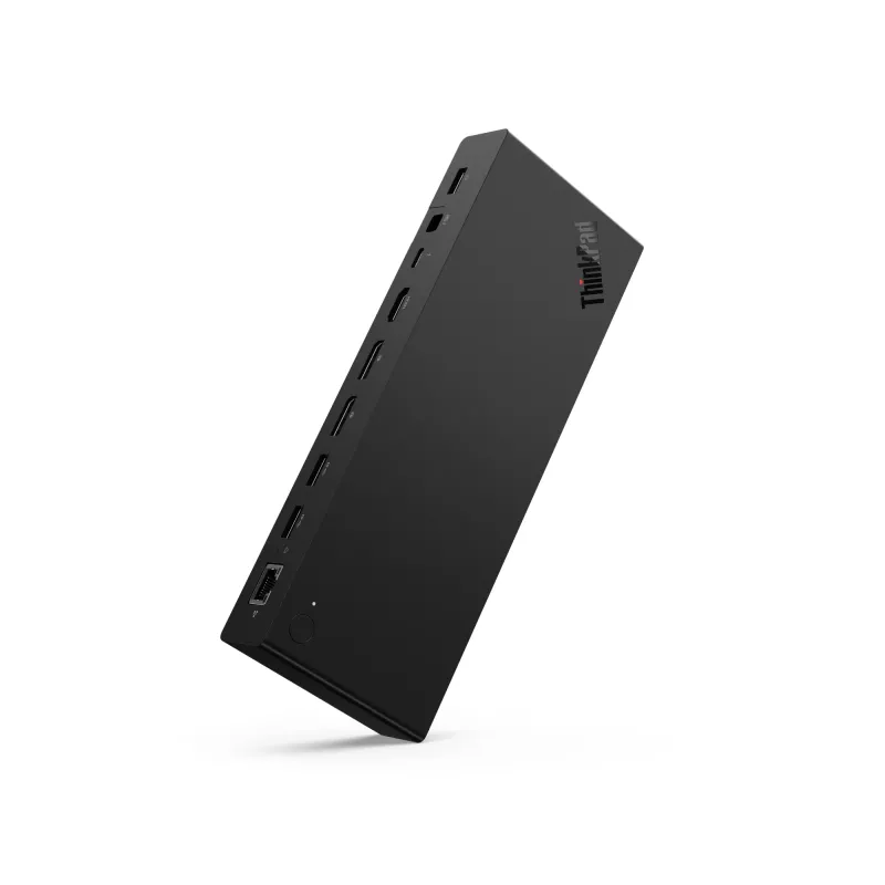 Lenovo ThinkPad Thunderbolt 4 Smart Dock Gen2 7500 Kabelgebunden Schwarz 100W Power Delivery 2500Mbit/s