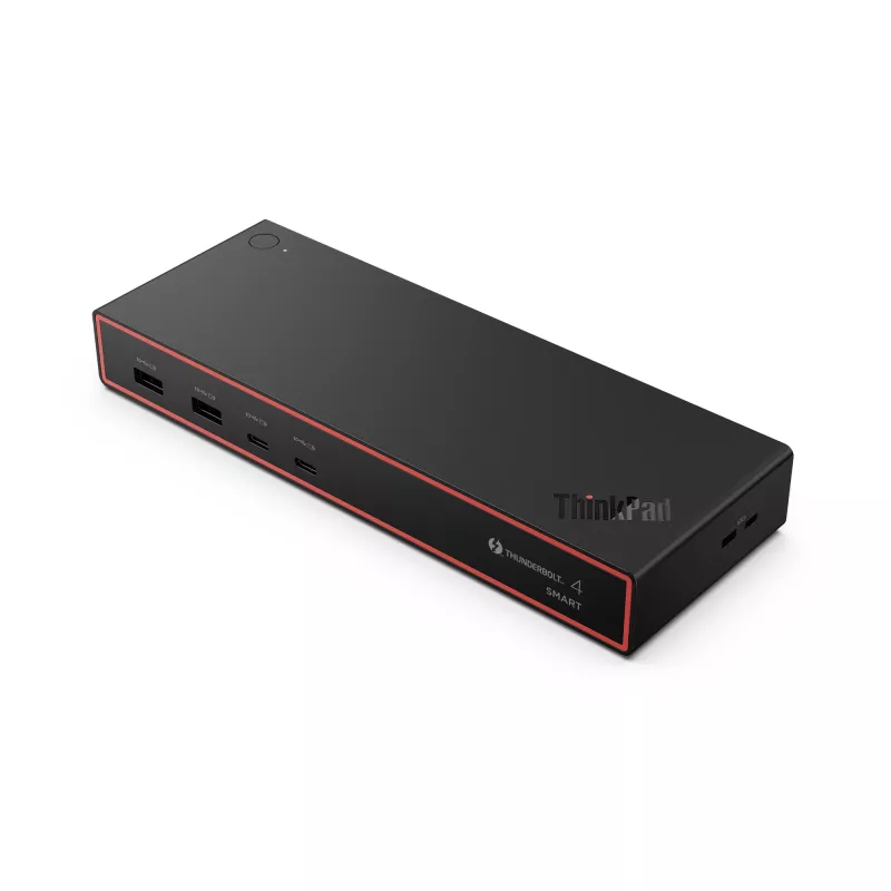 Lenovo ThinkPad Thunderbolt 4 Smart Dock Gen2 7500 Kabelgebunden Schwarz 100W Power Delivery 2500Mbit/s