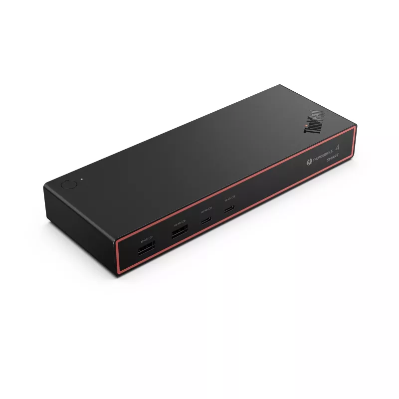 Lenovo ThinkPad Thunderbolt 4 Smart Dock Gen2 7500 Kabelgebunden Schwarz 100W Power Delivery 2500Mbit/s