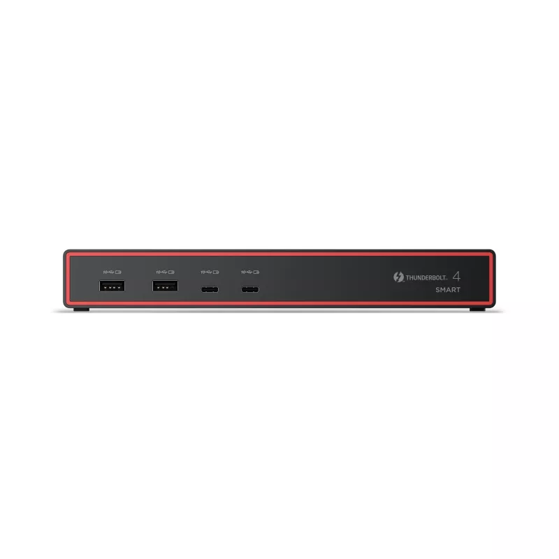 Lenovo ThinkPad Thunderbolt 4 Smart Dock Gen2 7500 Kabelgebunden Schwarz 100W Power Delivery 2500Mbit/s