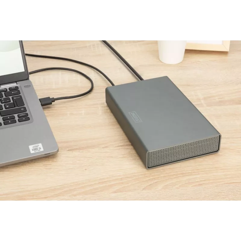 HDD-Gehäuse Digitus DA-71106-1 USB 3.0 3.5 Zoll SATA 16TB Aluminium