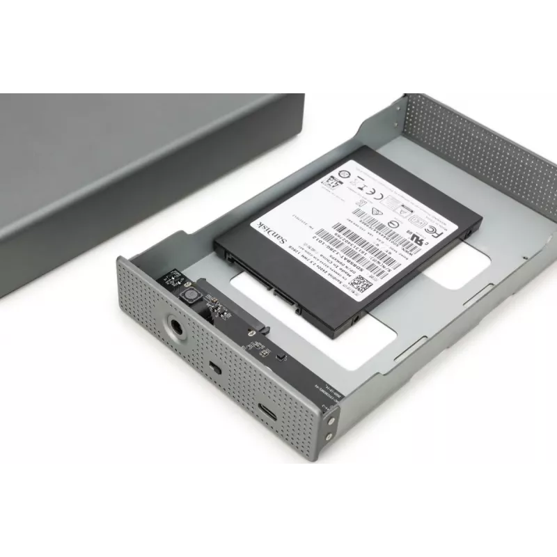 HDD-Gehäuse Digitus DA-71106-1 USB 3.0 3.5 Zoll SATA 16TB Aluminium