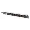 DIGITUS PDU - 1U Aluminium-Rackmount 7x Sicherheitssteckdose 16A 4000W 250VAC 50/60Hz 1x Leitungsschutzschalter