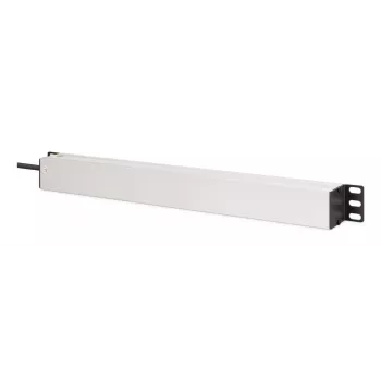 DIGITUS PDU - 1U Aluminium-Rackmount 8x Schutzkontaktsteckdose 1x Ausgang 16A 230VAC 50/60Hz IEC C20 Stecker