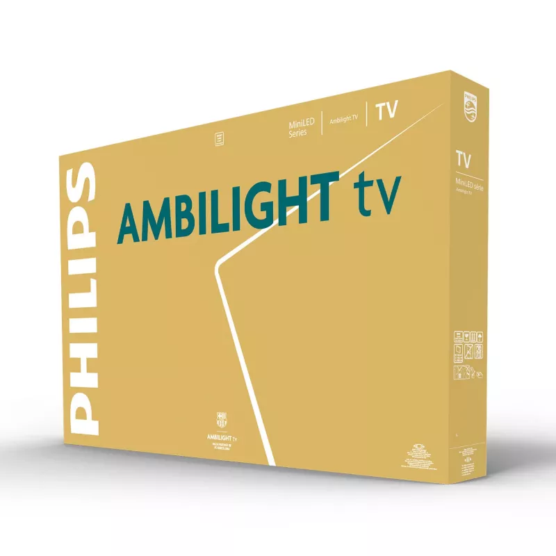 Philips 55MLED920 139,7 cm (55 Zoll) 4K Ultra HD Smart-TV Wi-Fi Schwarz