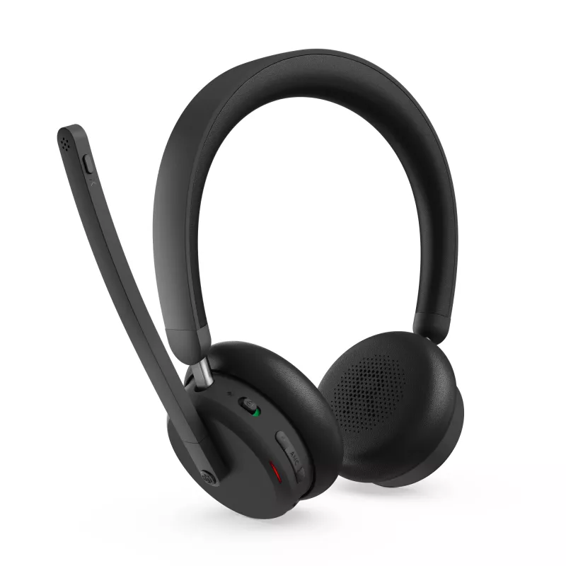 Lenovo ANC Headset 6550 Kabellos Kopfband Büro/Callcenter USB Typ-C Bluetooth Schwarz
