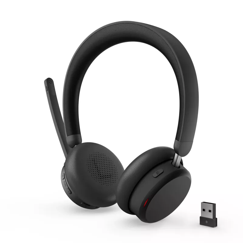 Lenovo ANC Headset 6550 Kabellos Kopfband Büro/Callcenter USB Typ-C Bluetooth Schwarz