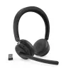 Lenovo ANC Headset 6550 Kabellos Kopfband Büro/Callcenter USB Typ-C Bluetooth Schwarz