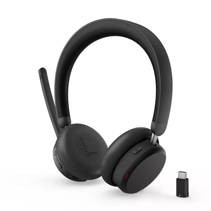 Lenovo ANC Headset 6550 Kabellos Kopfband Büro/Callcenter USB Typ-C Bluetooth Schwarz