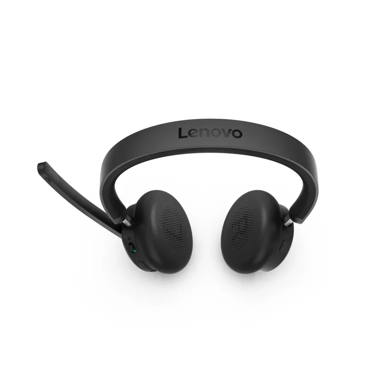 Lenovo 6550 Headset Kabellos Kopfband Office/Callcenter USB Type-C Bluetooth Schwarz
