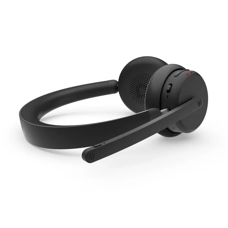 Lenovo 6550 Headset Kabellos Kopfband Office/Callcenter USB Type-C Bluetooth Schwarz