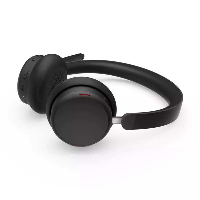 Lenovo 6550 Headset Kabellos Kopfband Office/Callcenter USB Type-C Bluetooth Schwarz
