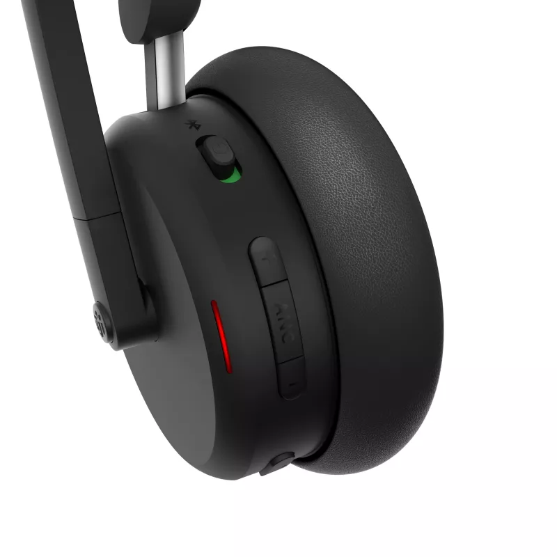 Lenovo 6550 Headset Kabellos Kopfband Office/Callcenter USB Type-C Bluetooth Schwarz