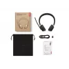 Lenovo 6550 Headset Kabellos Kopfband Office/Callcenter USB Type-C Bluetooth Schwarz
