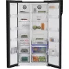 Beko GN163140ZGBN Side-by-Side-Kühlschrank Freistehend 558 L Schwarz