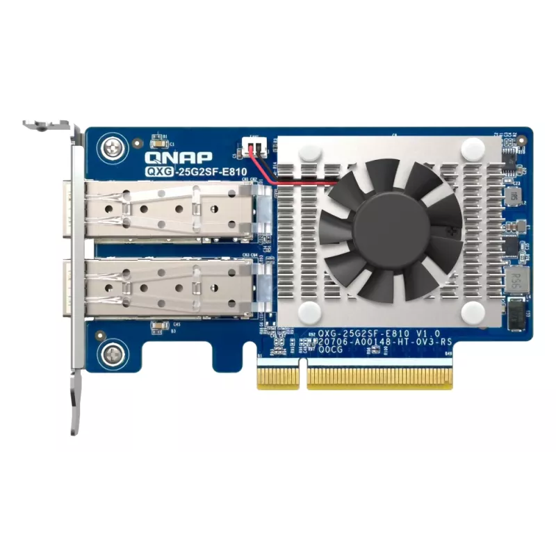 QNAP QXG-25G2SF-E810 Netzwerkkarte Intern Glasfaser 25000 Mbit/s
