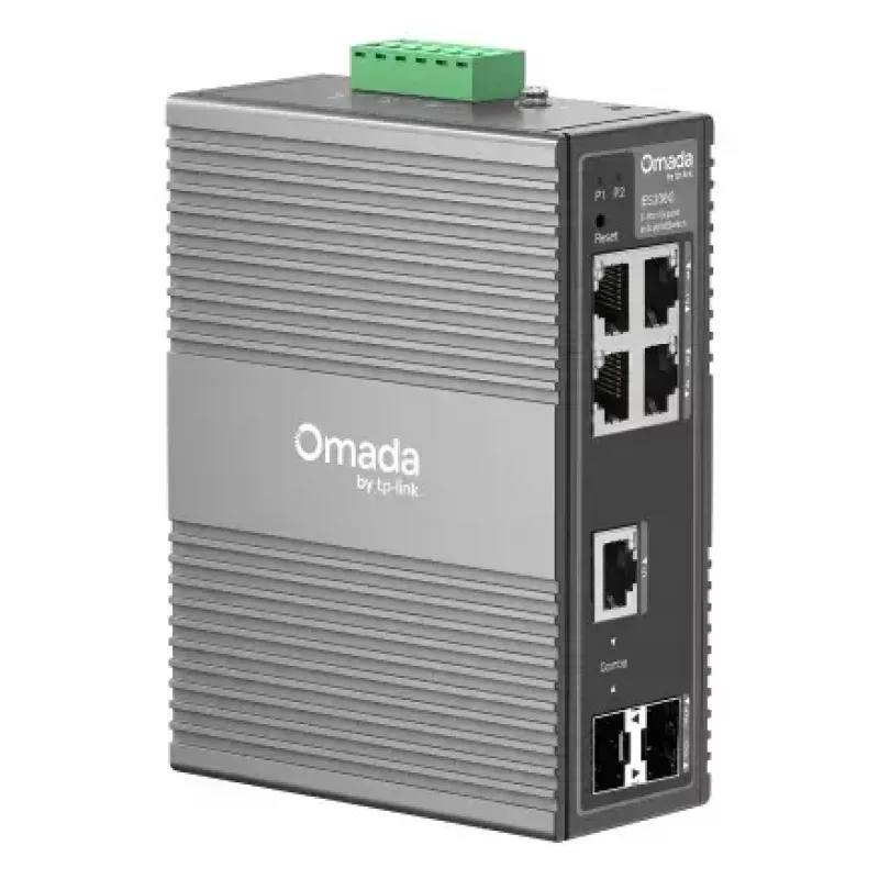 TP-Link Omada IES206G Netzwerk-Switch Managed Gigabit Ethernet (10/100/1000) Schwarz