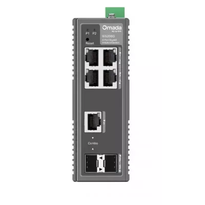 TP-Link Omada IES206G Netzwerk-Switch Managed Gigabit Ethernet (10/100/1000) Schwarz