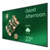 BenQ ST4304 Digital Signage Flachbildschirm 109,2 cm (43 Zoll) 350 cd/m² 4K Ultra HD Schwarz Eingebauter Prozessor Android 14 18/7