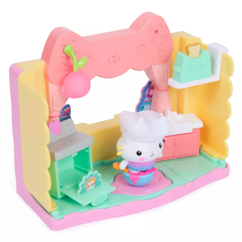 Action-Figur Gabby's Dollhouse Cakeys Sprinkle Cake-tastic Küche Mehrfarbig