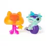 Gabbys Puppenhaus: Der Film, MerCat & Kitty Jellyfish, Spielfiguren mit 2 Zubehörteilen, Kinderspielzeug für Mädchen & Jungen ab 3 Jahren