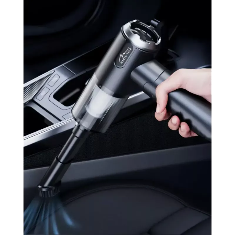 Mini-Gebläse MEDIA-TECH MT6538 2 IN 1 Jet Air Duster — kabelloser Handreiniger, 2000 mAh, 65 W, 2500 l/min, 7000 Pa