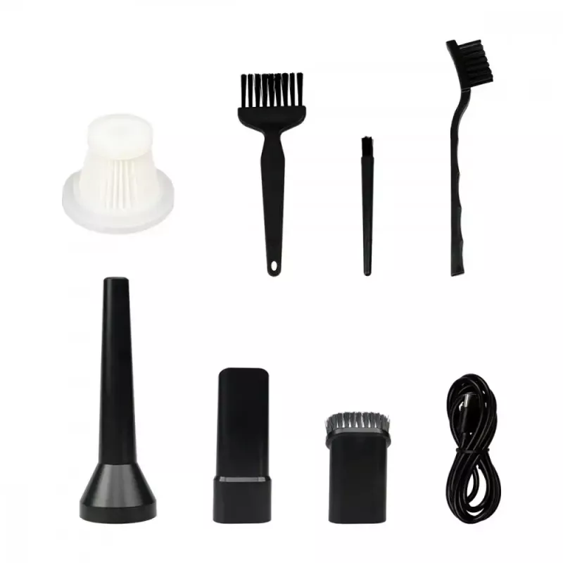 Mini-Gebläse MEDIA-TECH MT6538 2 IN 1 Jet Air Duster — kabelloser Handreiniger, 2000 mAh, 65 W, 2500 l/min, 7000 Pa