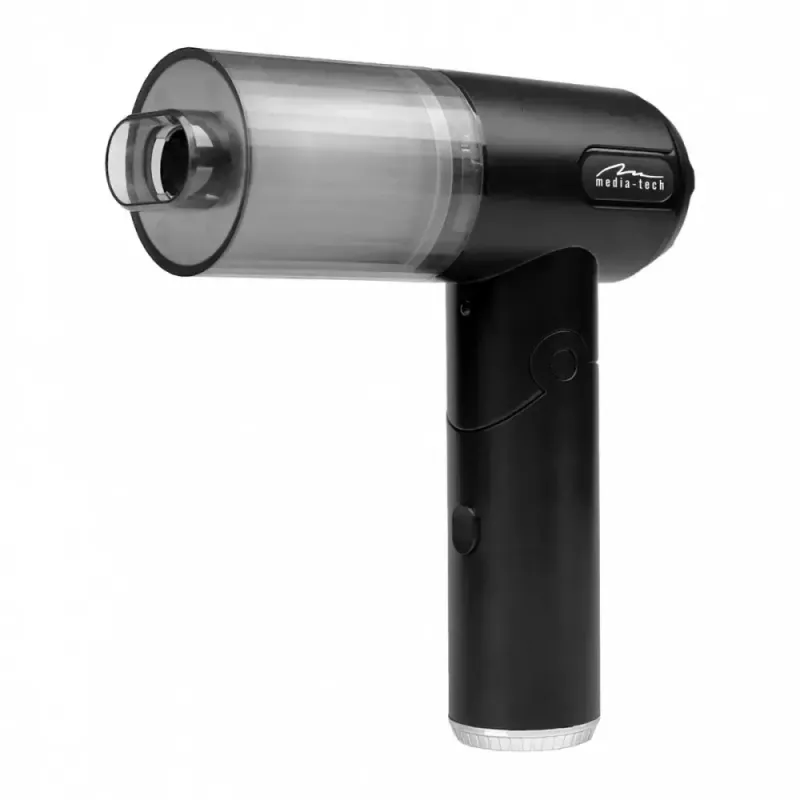 Mini-Gebläse MEDIA-TECH MT6538 2 IN 1 Jet Air Duster — kabelloser Handreiniger, 2000 mAh, 65 W, 2500 l/min, 7000 Pa