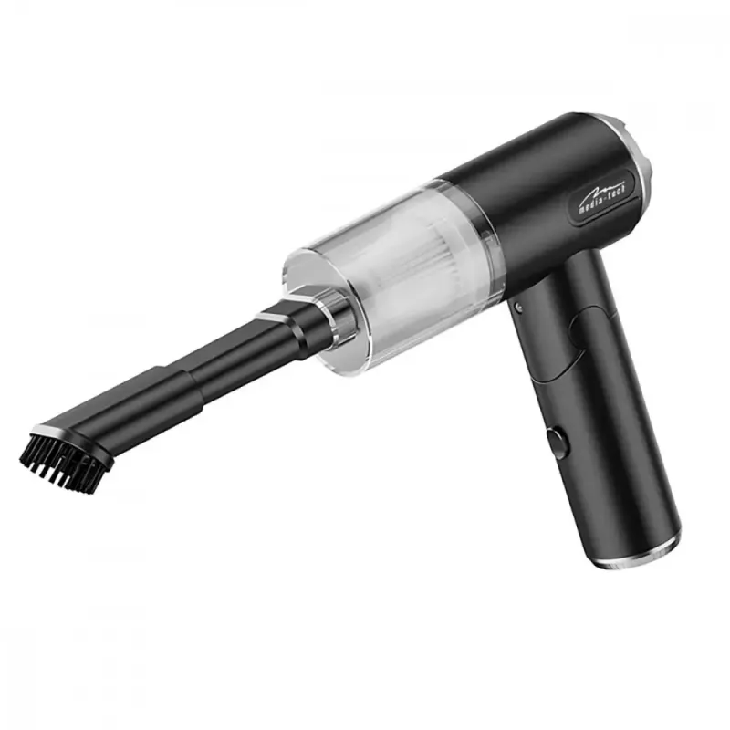 Mini-Gebläse MEDIA-TECH MT6538 2 IN 1 Jet Air Duster — kabelloser Handreiniger, 2000 mAh, 65 W, 2500 l/min, 7000 Pa