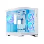 Chieftec GM-30W-TG-OP Computergehäuse Cube Weiß