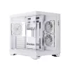 Chieftec GM-30W-TG-OP Computergehäuse Cube Weiß