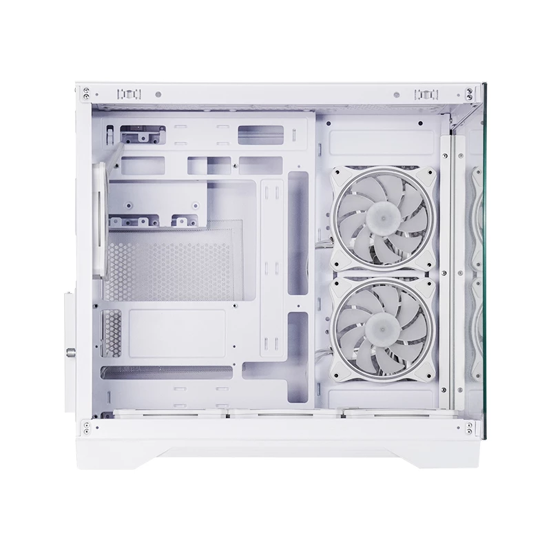 Chieftec GM-30W-TG-OP Computergehäuse Cube Weiß