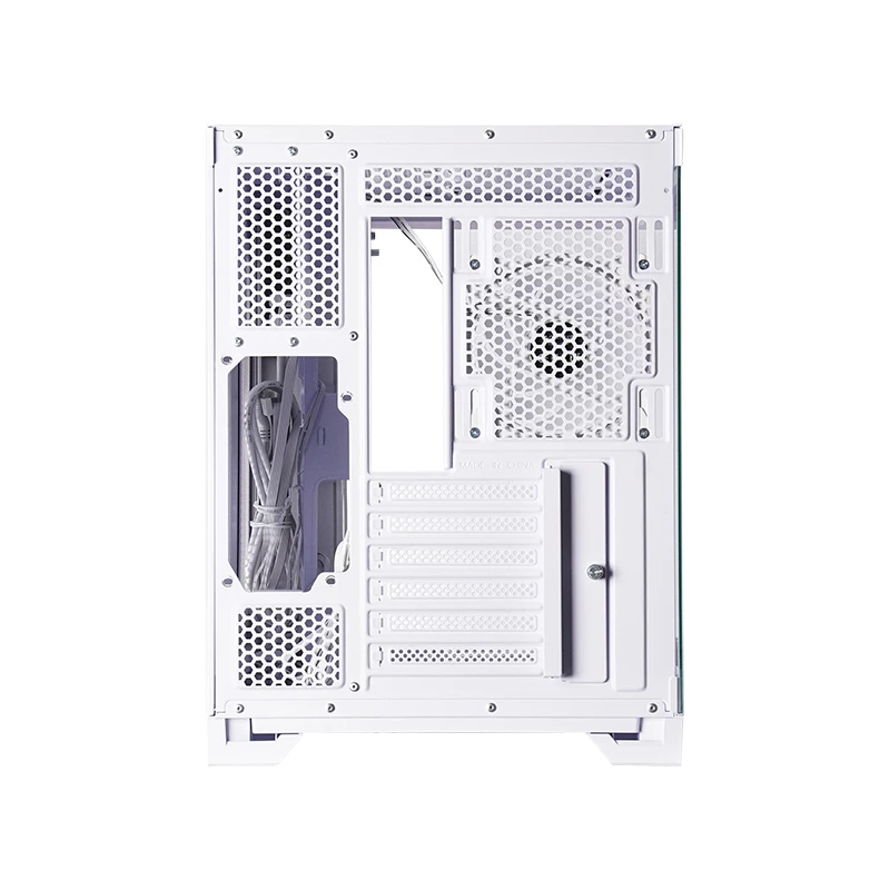 Chieftec GM-30W-TG-OP Computergehäuse Cube Weiß