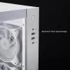 Chieftec GM-30W-TG-OP Computergehäuse Cube Weiß