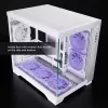 Chieftec GM-30W-TG-OP Computergehäuse Cube Weiß