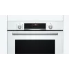 Einbau-Elektrobackofen Bosch Serie 6 HBG536EW4 — 71 L, 3400 W, weiß, EasyClean, 10 Automatikprogramme
